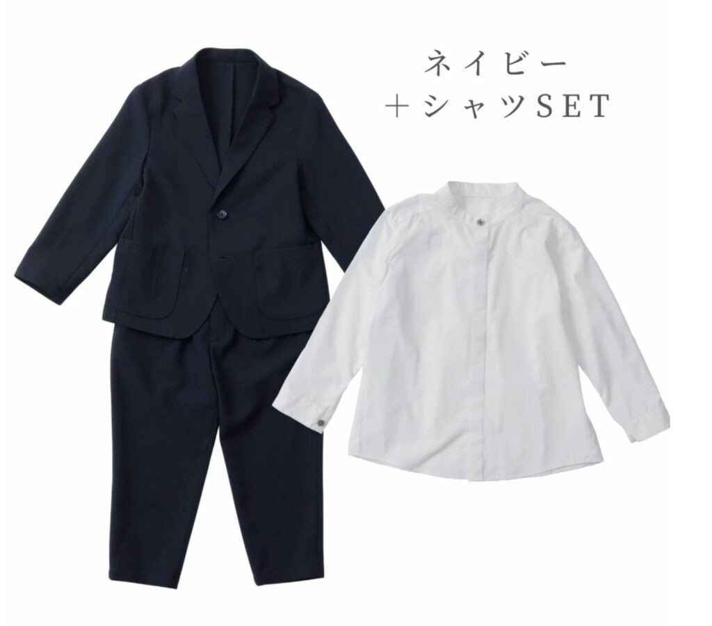 小学生入学式スーツ
