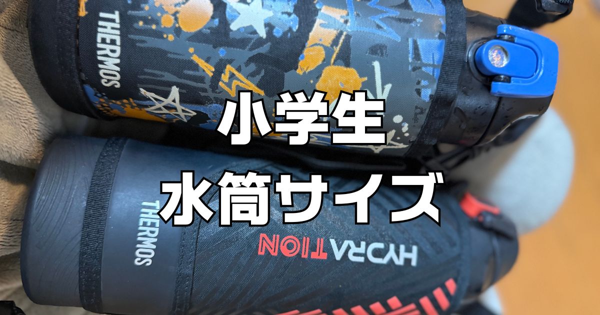 小学生水筒サイズ