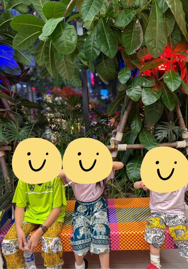 タイパンツ現地調達